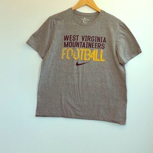 Short Sleeve West Virginia Mountaineers Football